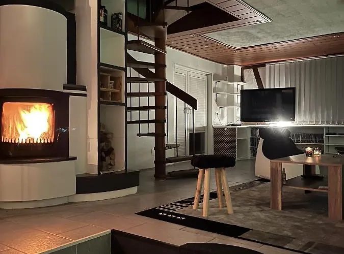 Traumscheune Mit Pool, Kamin Und Privatem 빌라 *