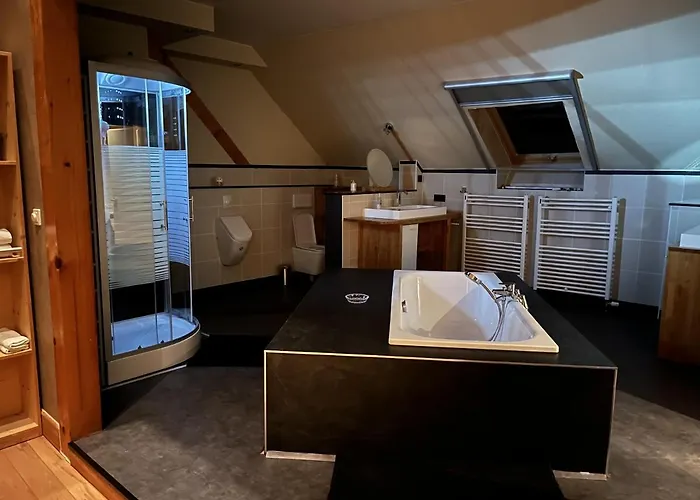 빌라 Traumscheune Mit Pool, Kamin Und Privatem