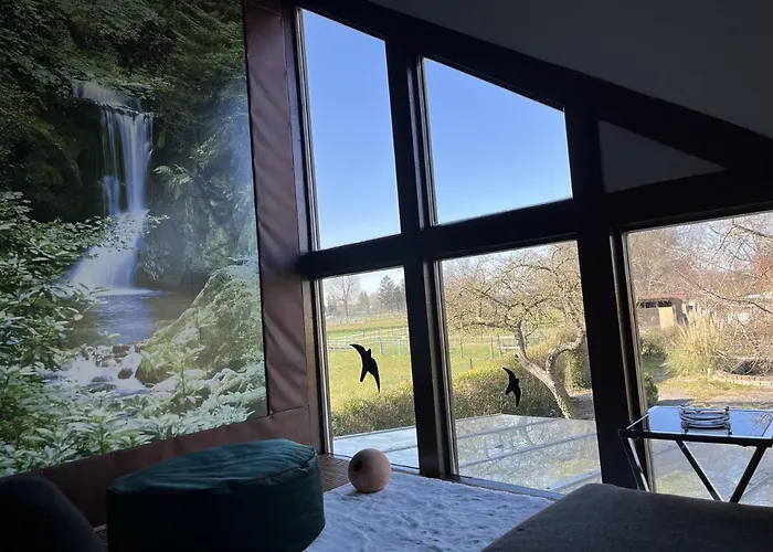 빌라 Traumscheune Mit Pool, Kamin Und Privatem